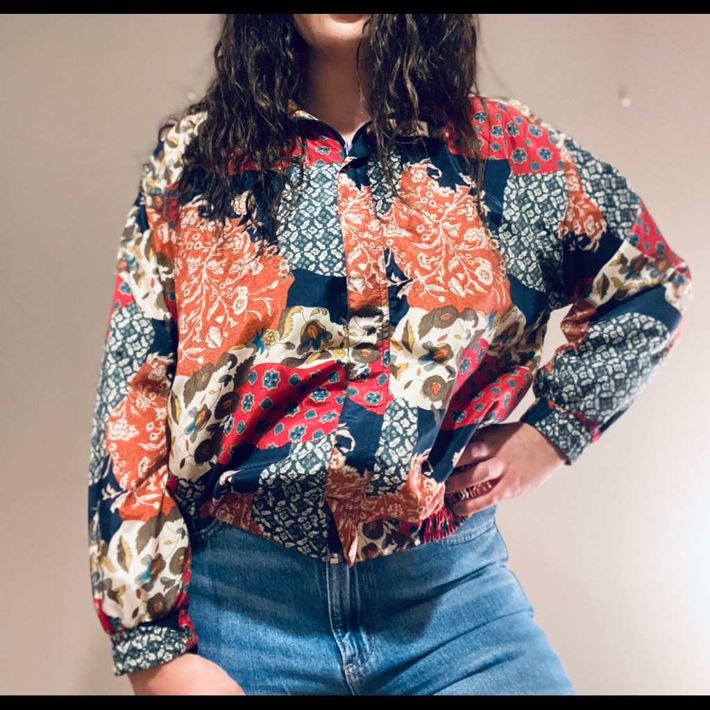 Patterned Wind Breaker!